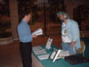 Will checks out Jim's book Will checks out Jim's book