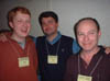 Tyler Hinman, Peter Abide and Marty Howard Tyler Hinman, Peter Abide and Marty Howard