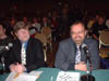 Neal Conan and Merl Reagle doing the play-by-play Neal Conan and Merl Reagle doing the play-by-play