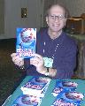 David Kahn w/ his Baseball Book David Kahn w/ his Baseball Book