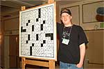 Tyler Hinman and the winning grid