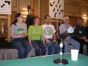 B Finalists Stella Daily, Amy Reynaldo and Arnold Reich. B Finalists Stella Daily, Amy Reynaldo and Arnold Reich.
