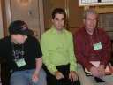 A Finalists Tyler Hinman, Trip Payne and Al Sanders. A Finalists Tyler Hinman, Trip Payne and Al Sanders.