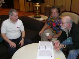 Stan Newman, Dan Stark and Mike Alpern and the next crossword dictionary. 