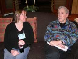 Amy Reynaldo with Manny Nosowsky