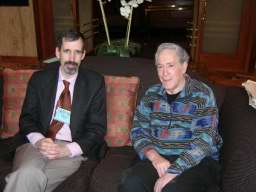 Will Johnston with Manny Nosowsky
