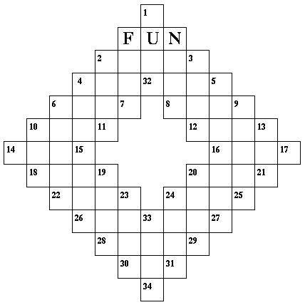 Crossword Puzzles on The World S First Crossword Puzzle