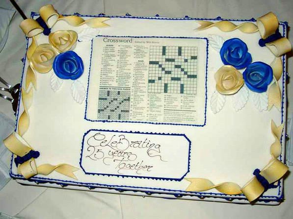 Cake with Sarah's Puzzle