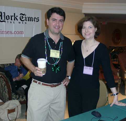 Peter Abide and Nicole Mobley from the NYT