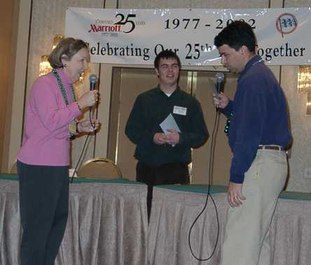 Ann Marie McNamara and Peter Abide play $25,000 Pyramid