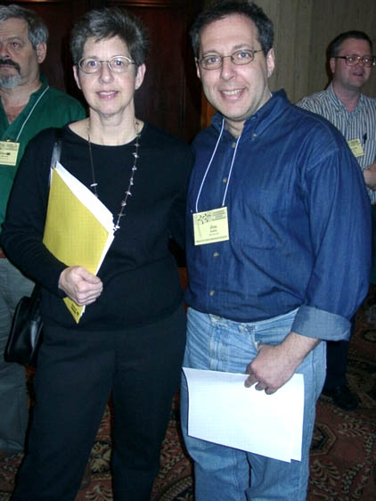 Nancy Shack and Jon Delfin