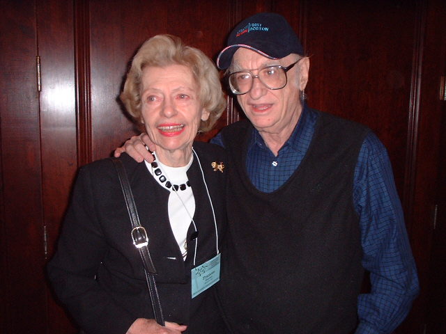 Frances Hansen and Mel Taub