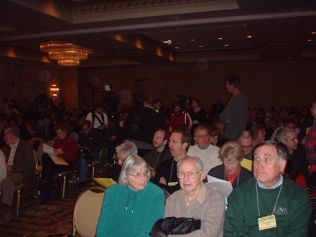 The audience at the finals