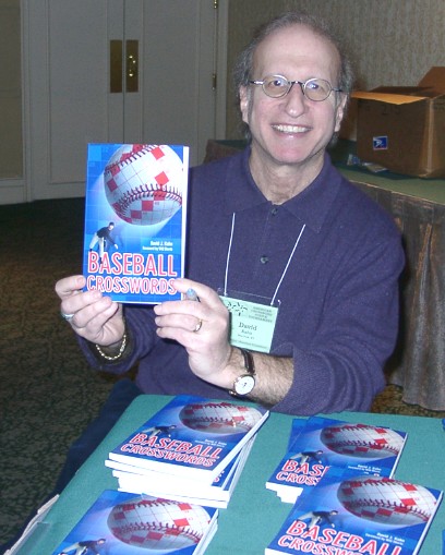 David Kahn with his Baseball Book