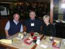 Jim Conklin, Co Crocker, and Judy Conklin at the Cru Dinner