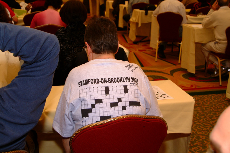 Crossword T Shirt by Vic Fleming