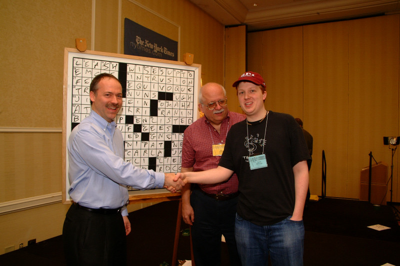 Will Shortz, Bob Klahn, Tyler Hinman