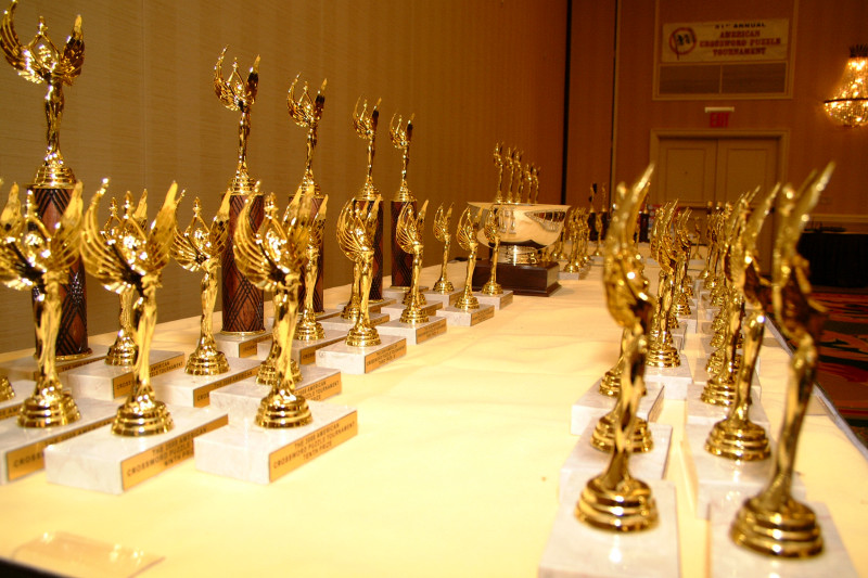 Trophy table