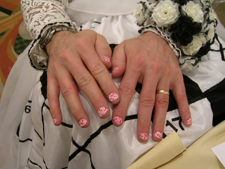 Check out j!m's fingernails.