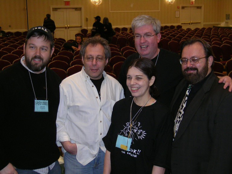 Patrick Creadon, Jon Delfin, Ellen Ripstein, Al Sanders and Merl Reagle